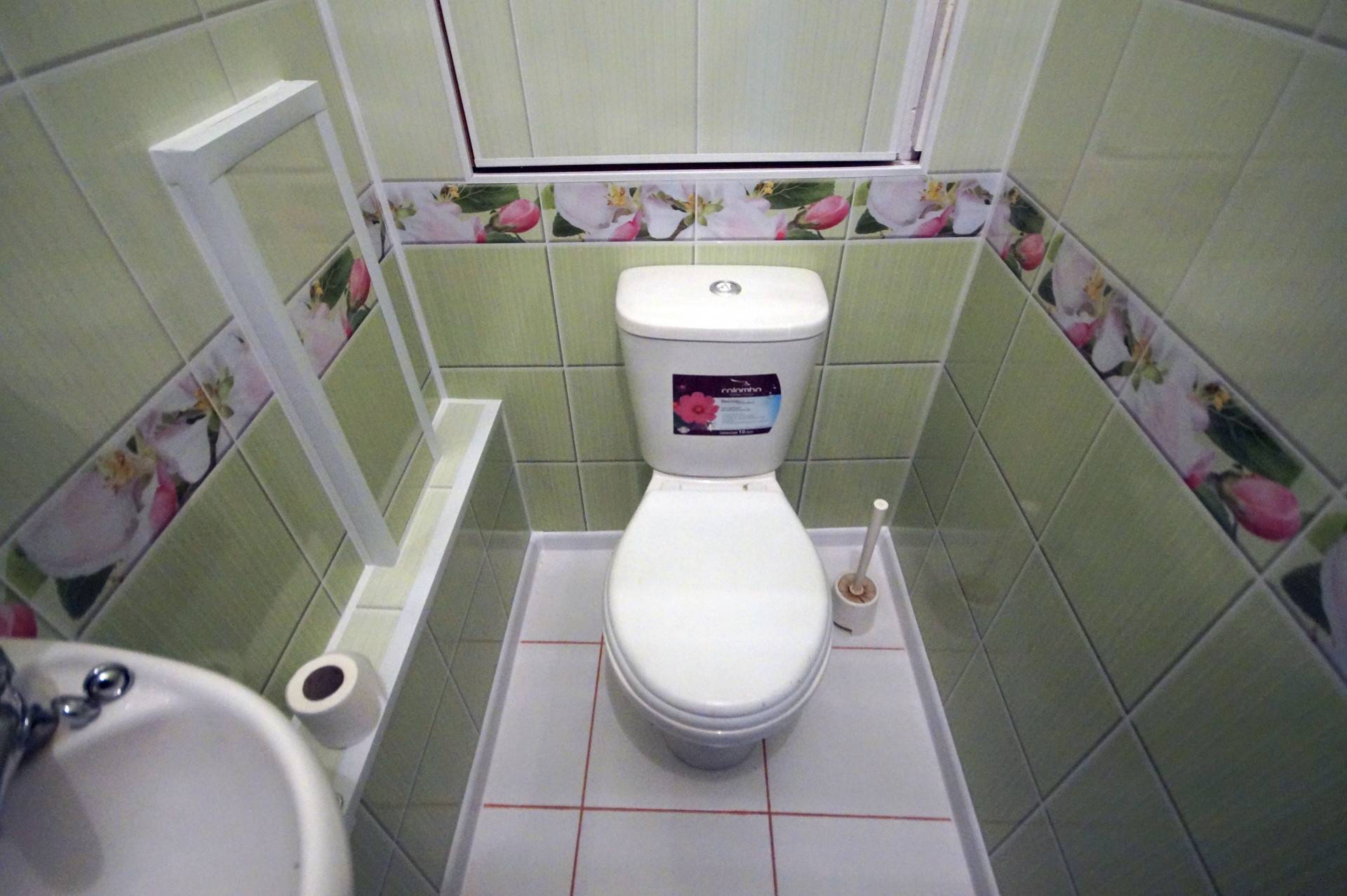 варианты отделки туалета пвх панелями
