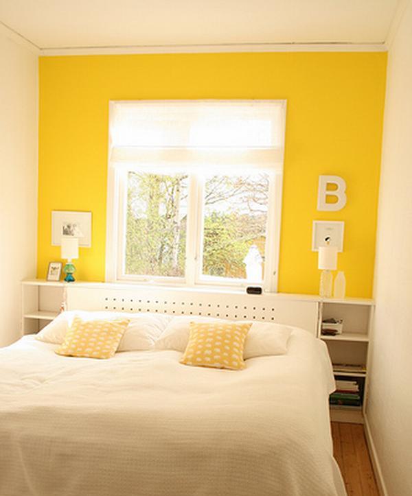 Желтый цвет в домашнем интерьере: сочетания, фото