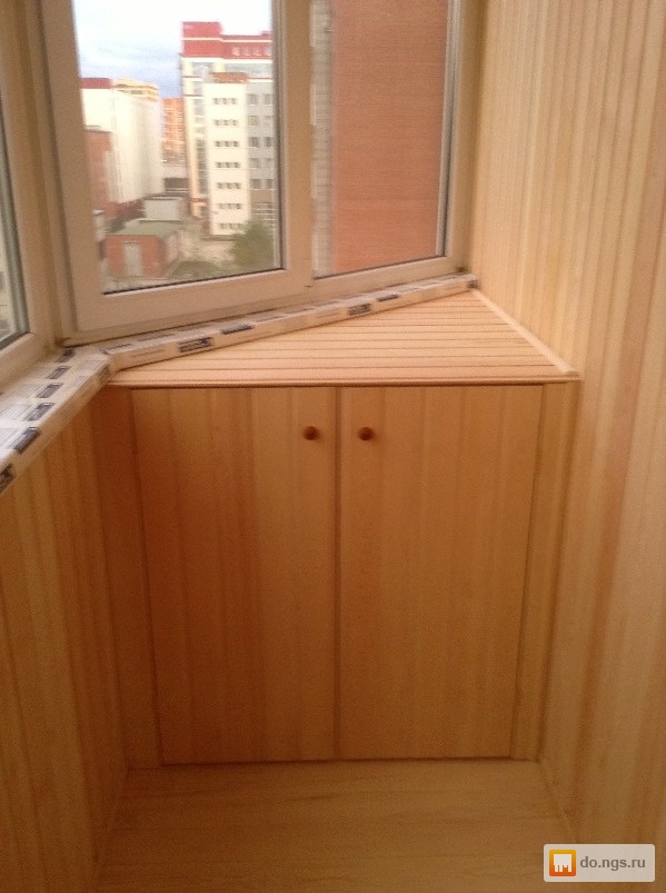 Угловой шкаф на балкон: порядок изготовления каркаса, обшивка, регулировка дверей и фурнитуры