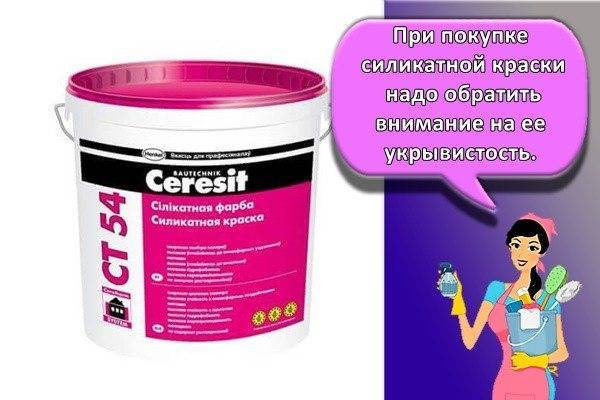 Достоинства и недостатки фасадной силикатной краски + технические характеристики (расход на м2 и т.д)