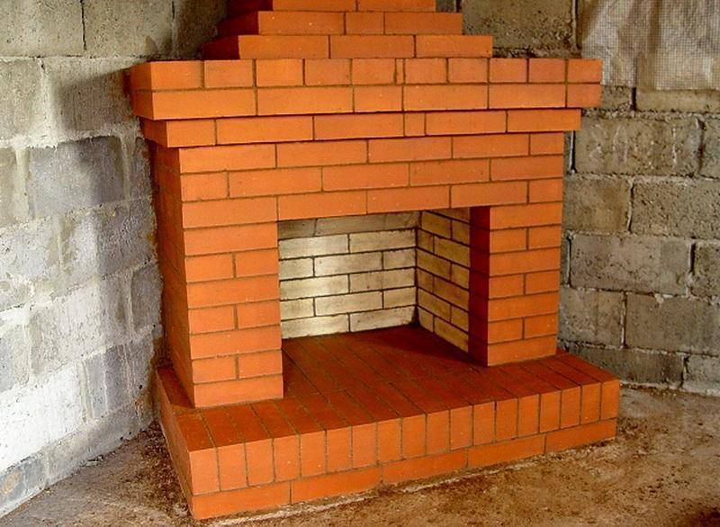 Камины из кирпича