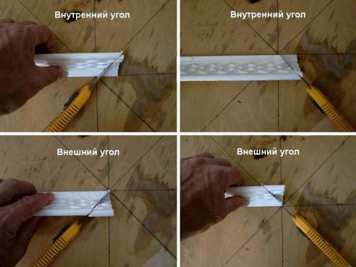 Как правильно клеить потолочный плинтус?
