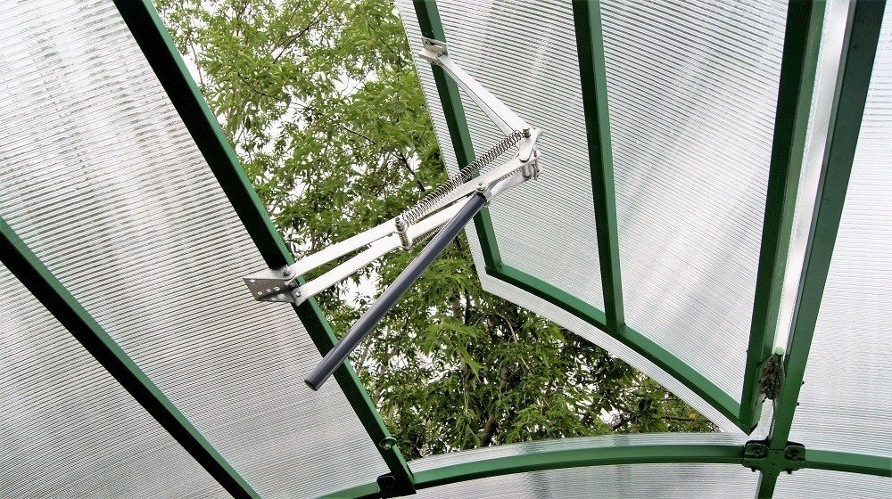 Термопривод для теплиц: система проветривания своими руками