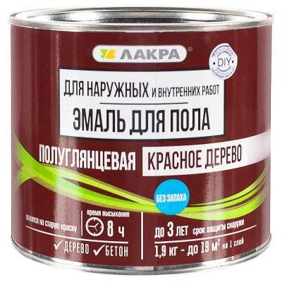 Обзор различных красок для пола и особенностей их применения.