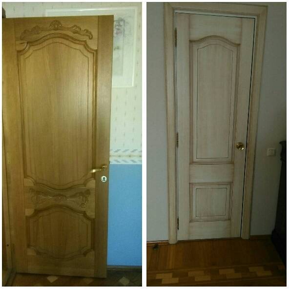 Капитальная реставрация межкомнатных дверей