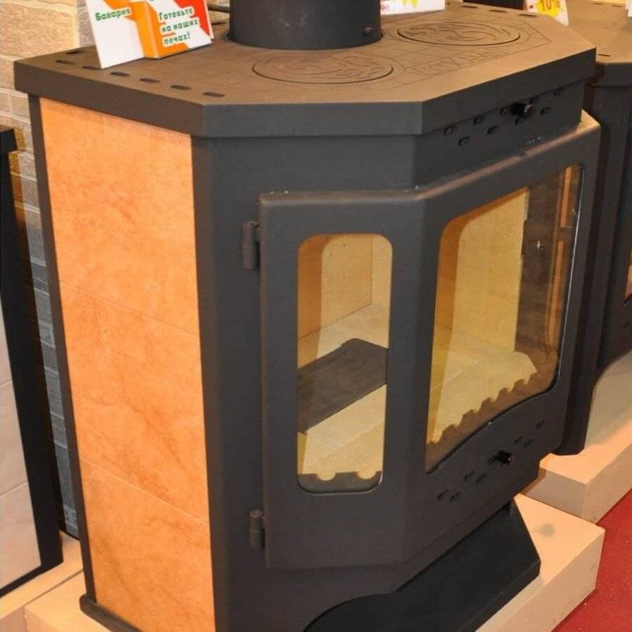 Печь-камин "бавария" с плитой и теплообменником: плюсы и минусы