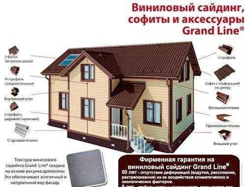 Сайдинг grand line (гранд лайн): плюсы и минусы виниловой и металлической разновидности сайдинга