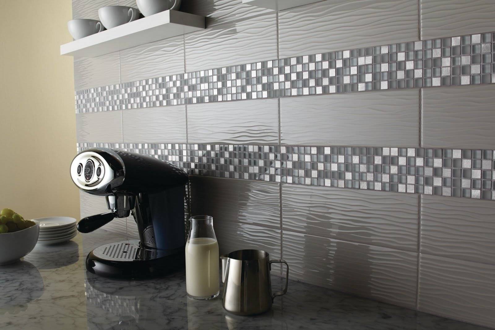 Мозаика kerama marazzi: белая керамическая плитка в интерьере, отзывы