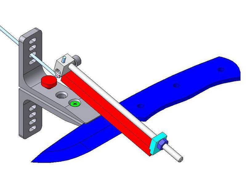 Чертежи как сделать точилку для ножей своими руками