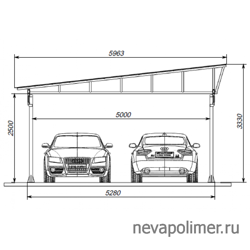 Автонавесы для автомобилей чертежи