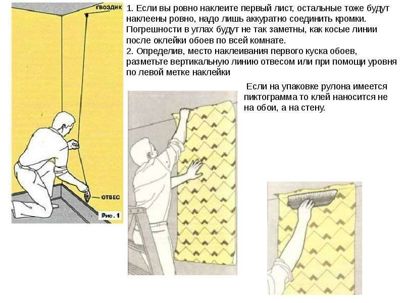 Клеим обои своими руками. полная инструкция (подготовка, выбор обоев и клея, маленькие хитрости)