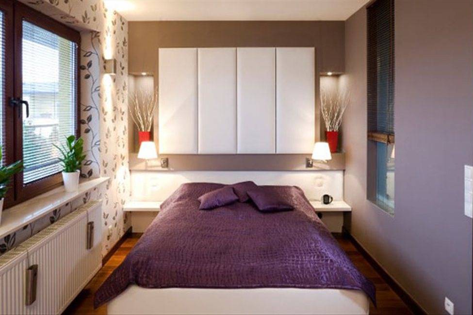 Дизайн спальни 9 кв.м. - 85 фото интерьеров после ремонта, красивые идеи