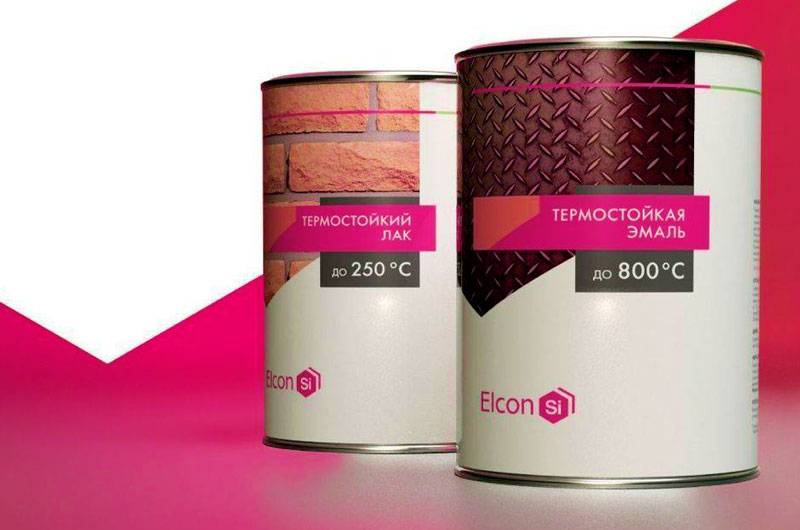 Термостойкая эмаль elcon