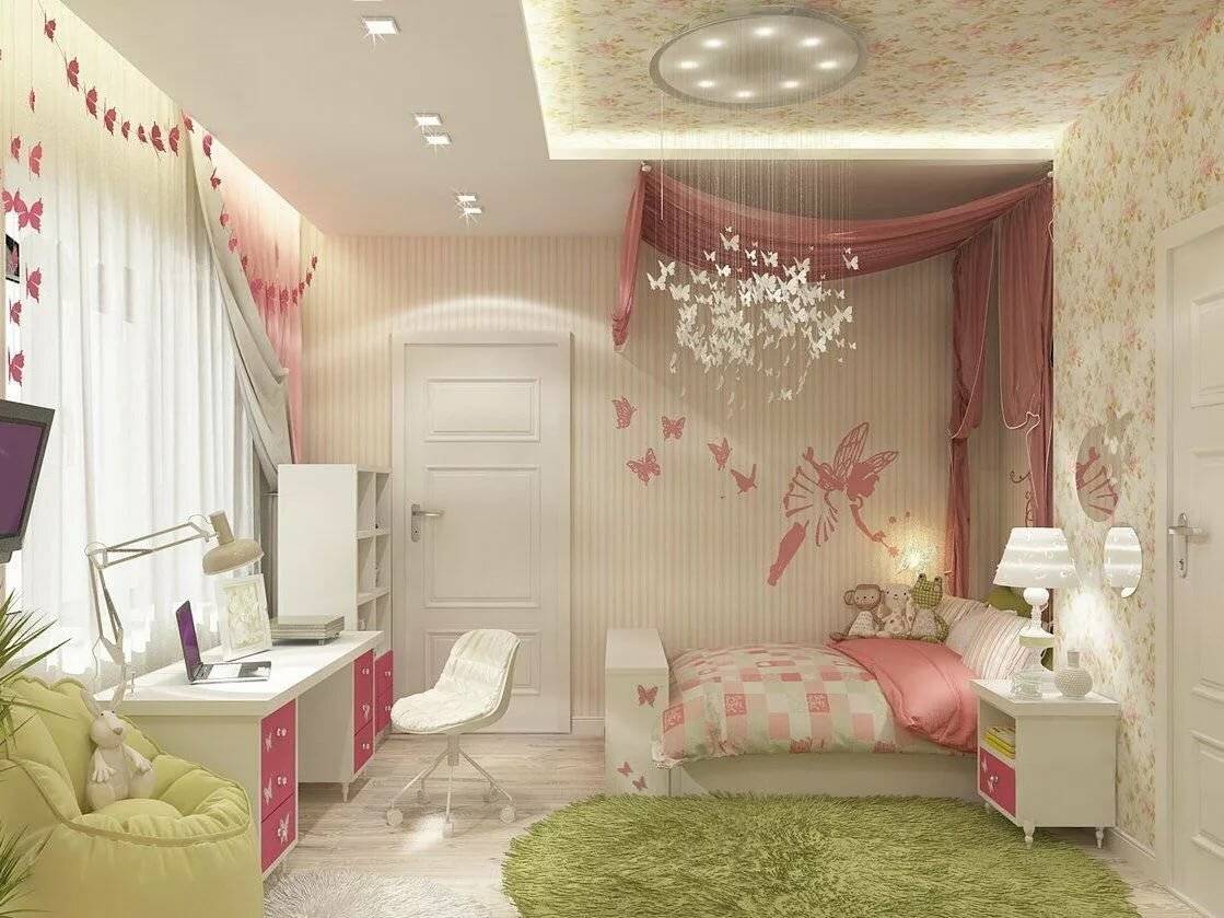 детская комната дизайн девочке 5