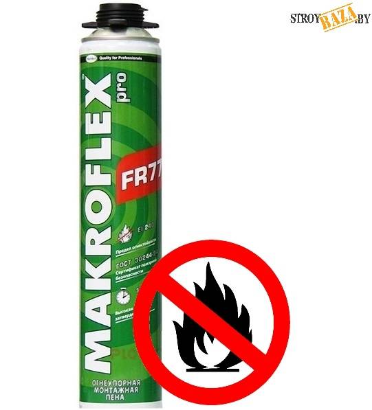 Особенности монтажной пены Makroflex FR77