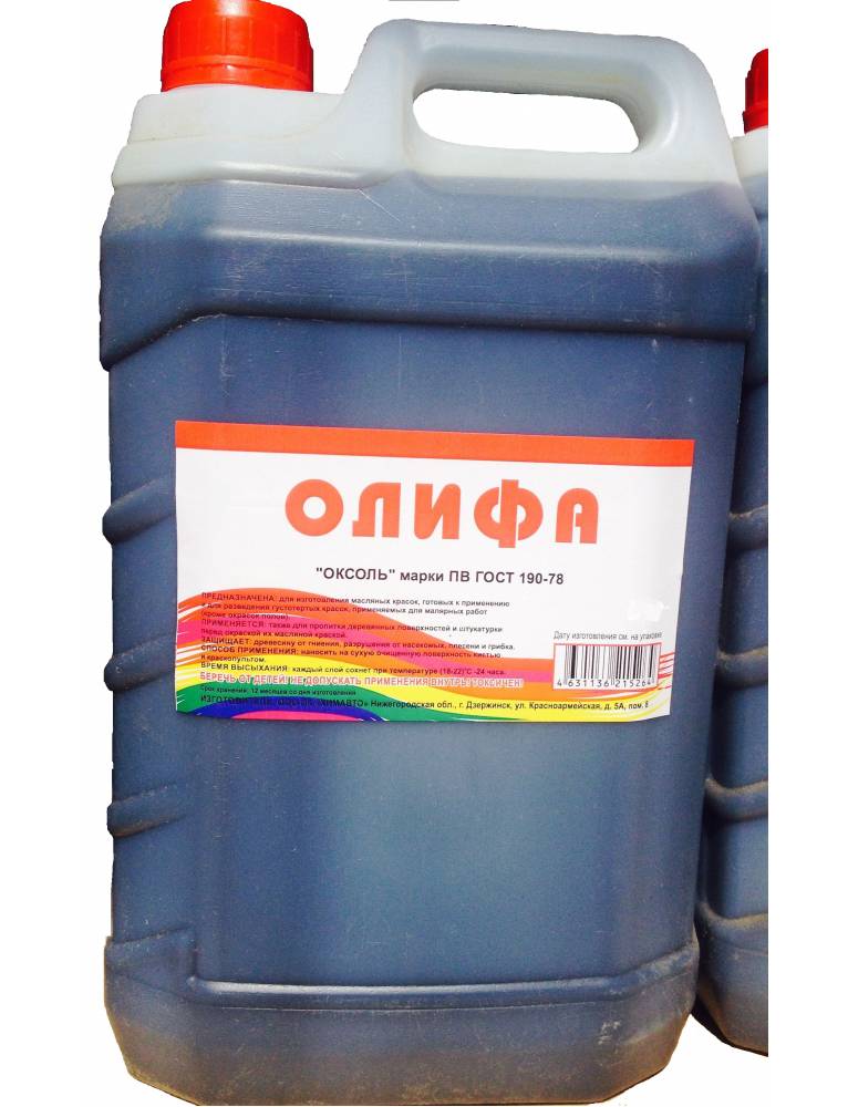 Комбинированная олифа марки к-3: свойства и особенности применения