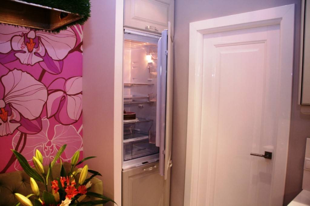 Холодильник в прихожей – плюсы и минусы, фото