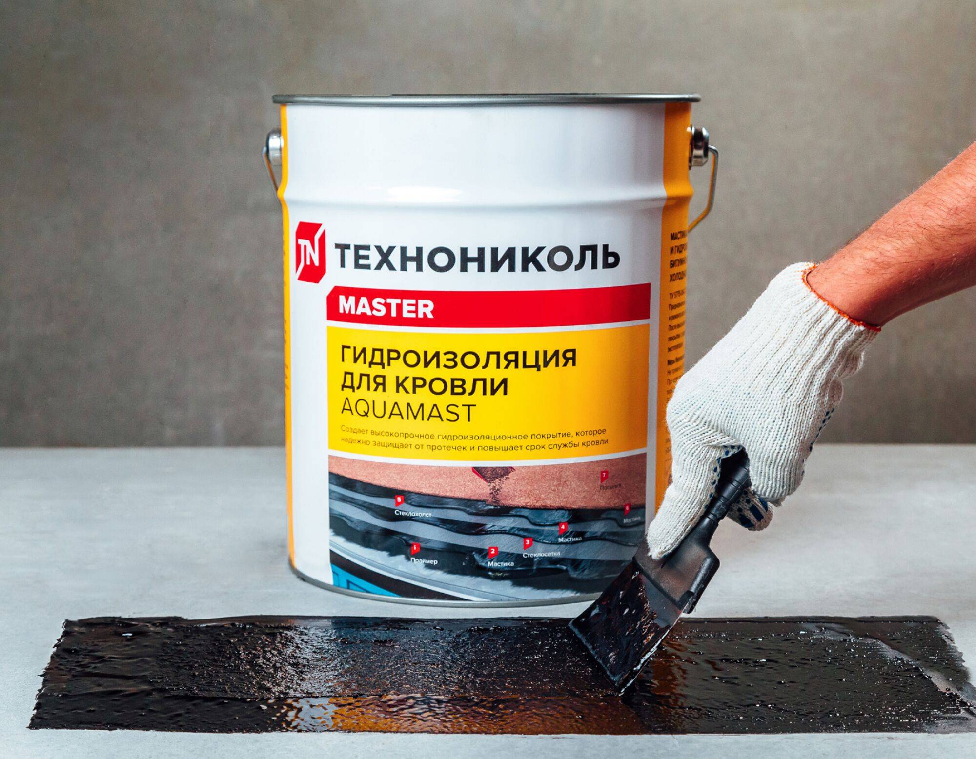 Битумная мастика для крыши