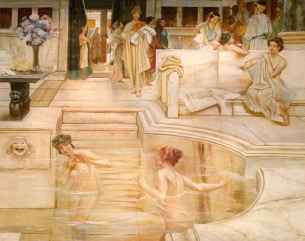 Римские бани Альма-Тадема Лоуренс