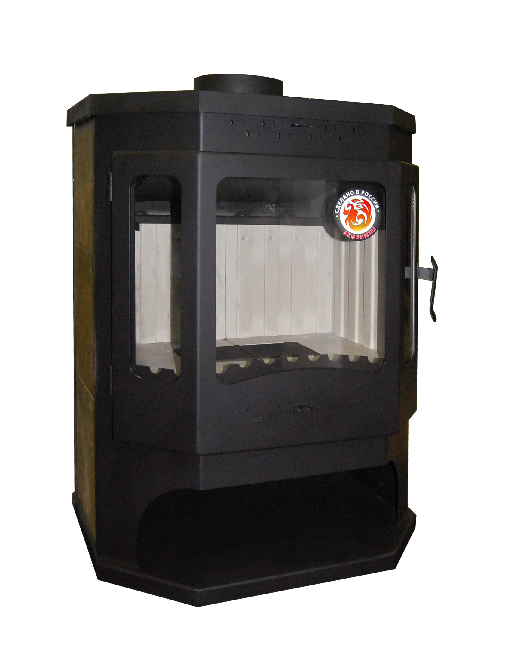 Виды современных экокаминов для дачи и квартиры “бавария”