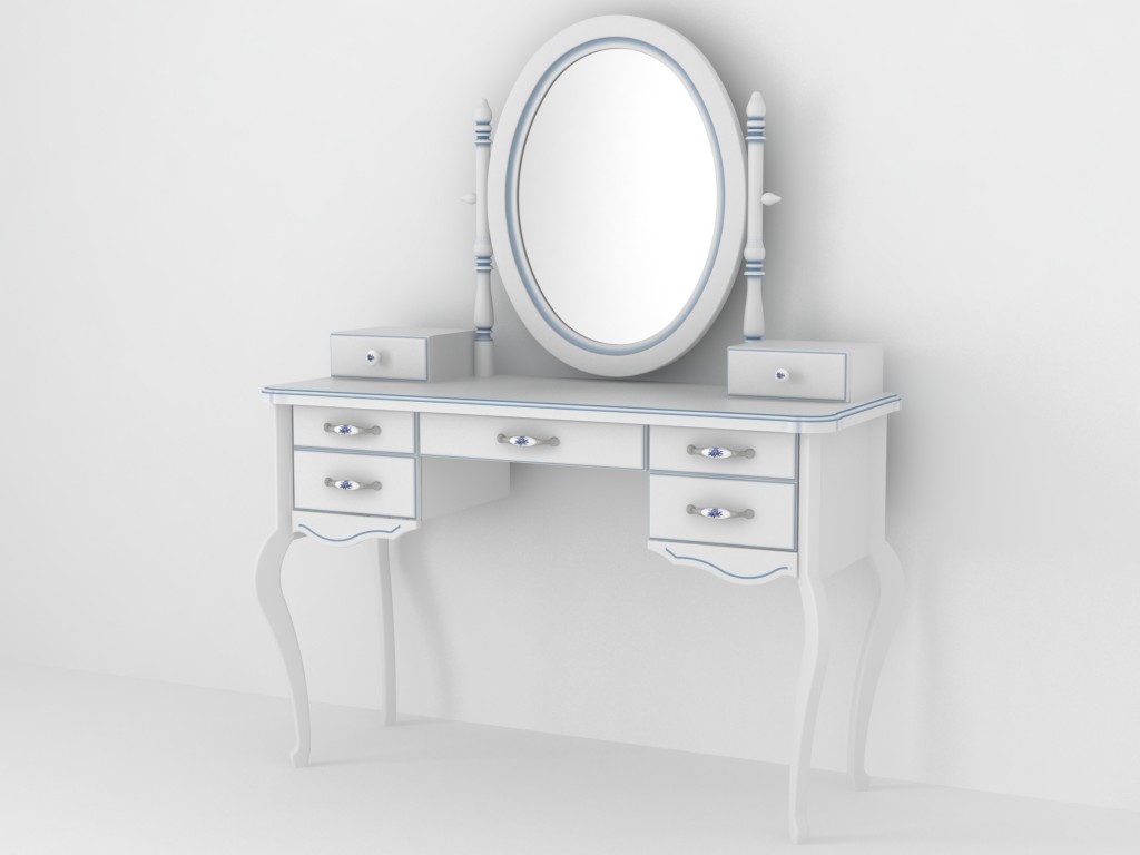 Белый туалетный столик с зеркалом модели с овальным зеркалом в цвете белый глянец узкие столы с позолотой