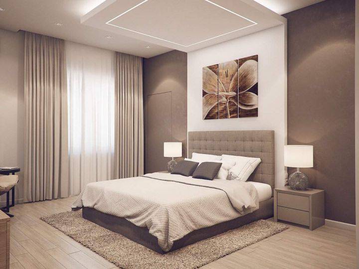 Спальня в современном стиле: 20 фото дизайна интерьера
