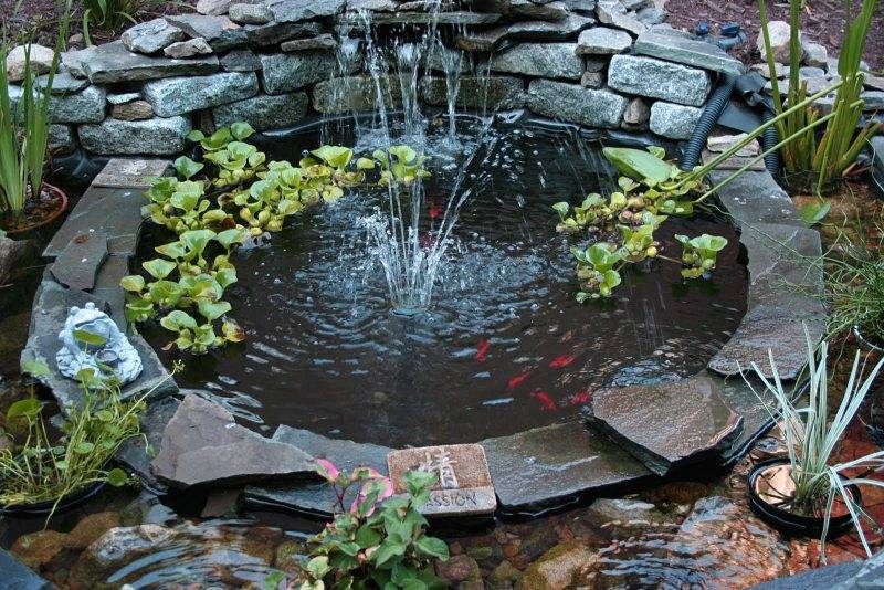 Садовые фонтаны: лучшие красивые декоративные украшения садового участка (130 фото)