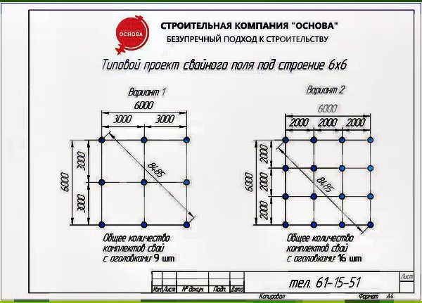 Онлайн калькулятор расчета буронабивных свайно-ростверковых и столбчатых фундаментов