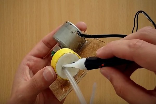 Самодельный компрессор для аквариума