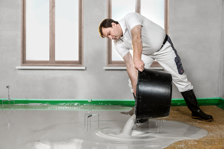 Как сделать наливной пол своими руками - инструкция по технологии устройства