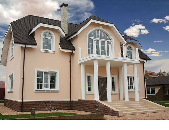 Фасады домов в классическом стиле • 333+ images • [артфасад]