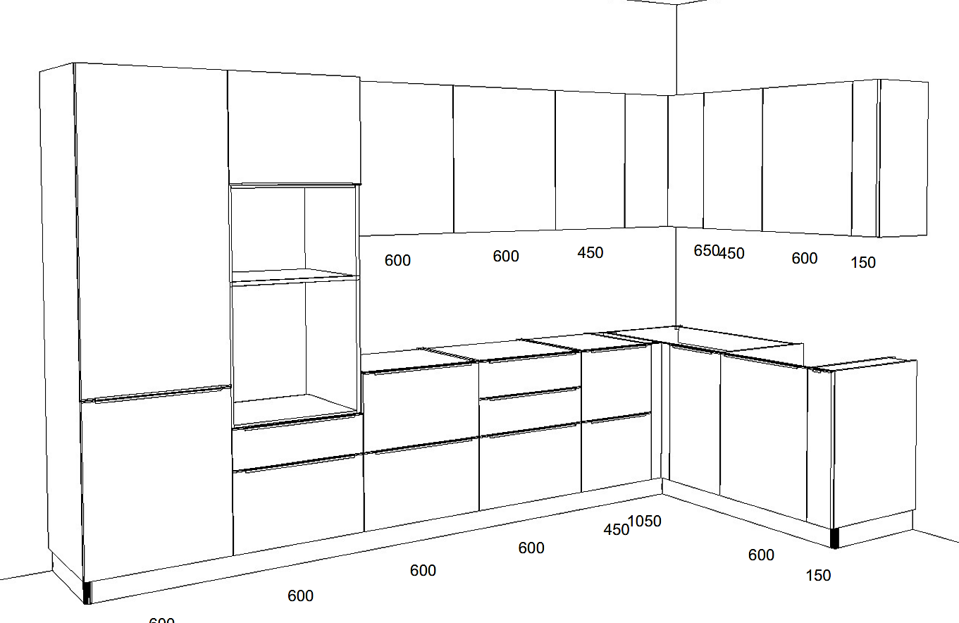Чертеж кухни сбоку. Размер кухонного гарнитура шкафчики стандарт чертеж. Размеры готовой кухни