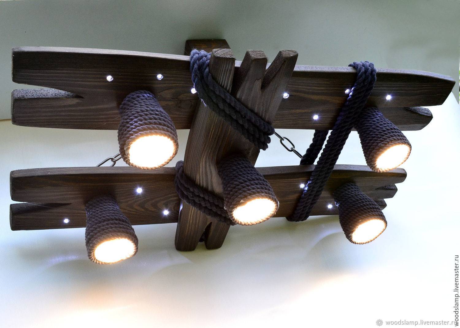 Люстра Wood Myst Chandelier