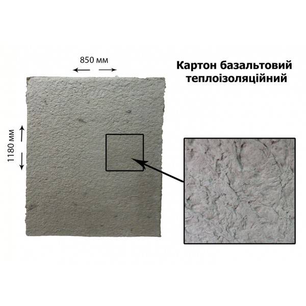 Базальтовый картон. производство и применение. свойства