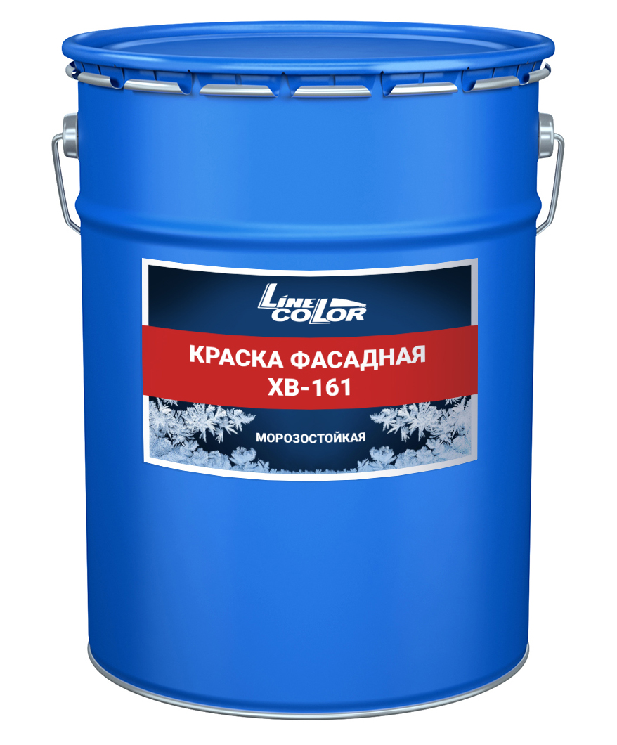 Перхлорвиниловая фасадная краска хв-161: технические характеристики и применение