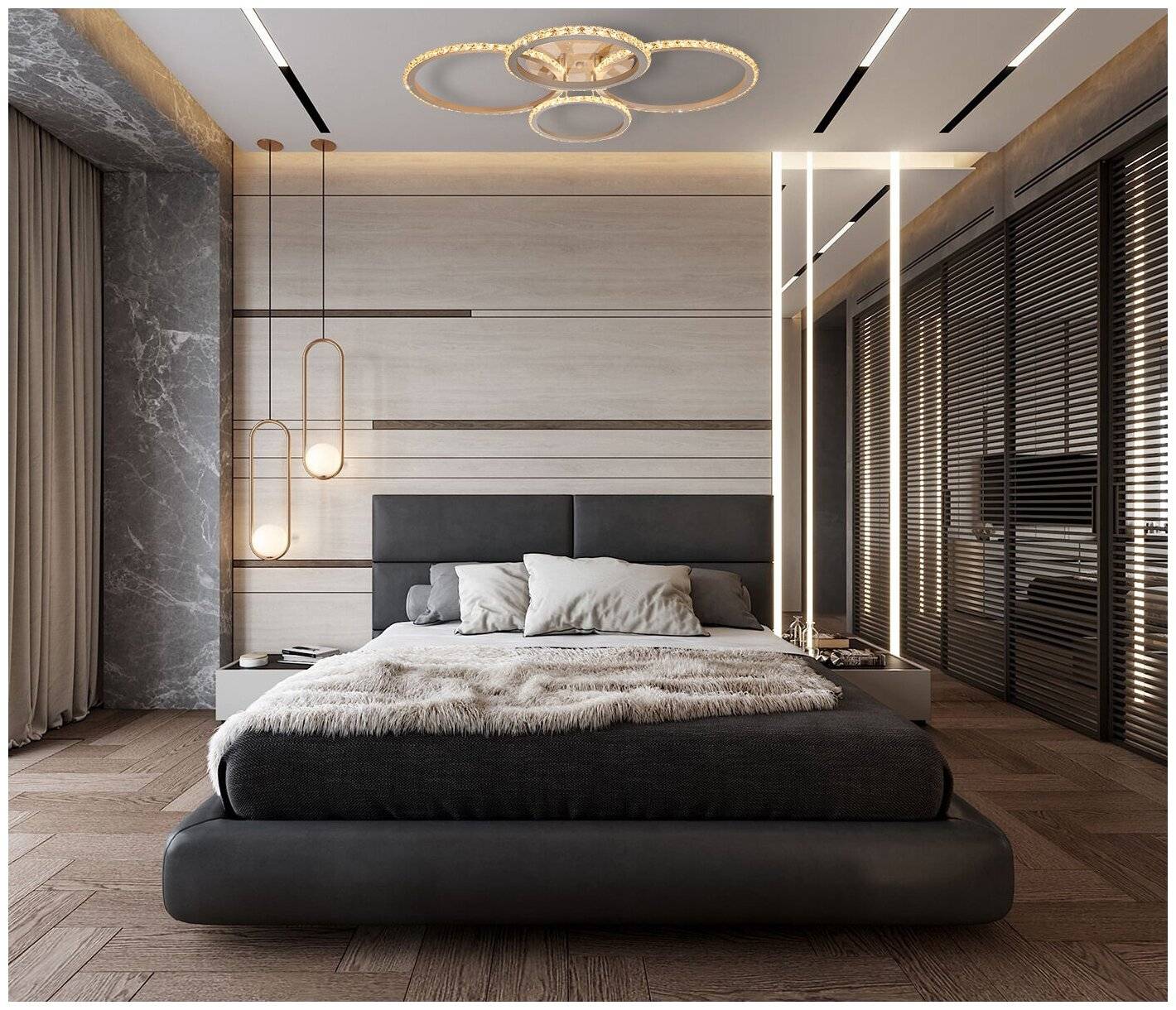Спальни дизайн фото реальные в квартире - 100 фото самых необычных идей и новинок дизайна спальни