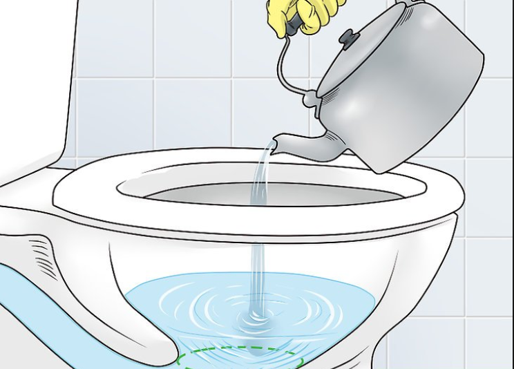 Смывайте теплой водой. Засор канализации унитаза. Прочистка слива унитаза. Унитаз в разрезе засор.