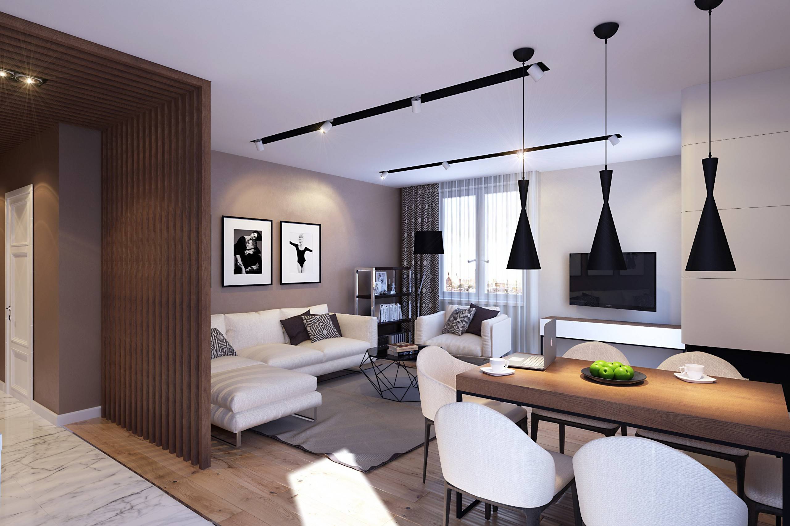 Интерьеры квартир в современном стиле: 160+ (фото) новых идей