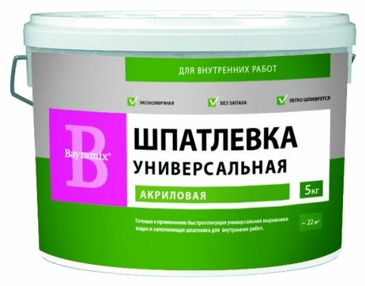 Латексная шпаклевка — отличия и преимущества