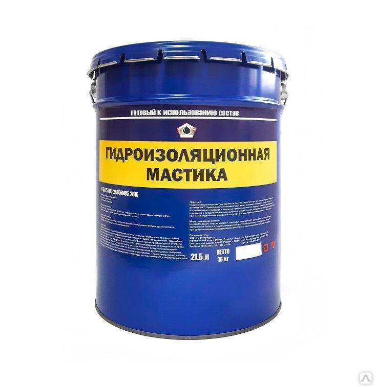 Битумная мастика для бетона: виды и способы применения